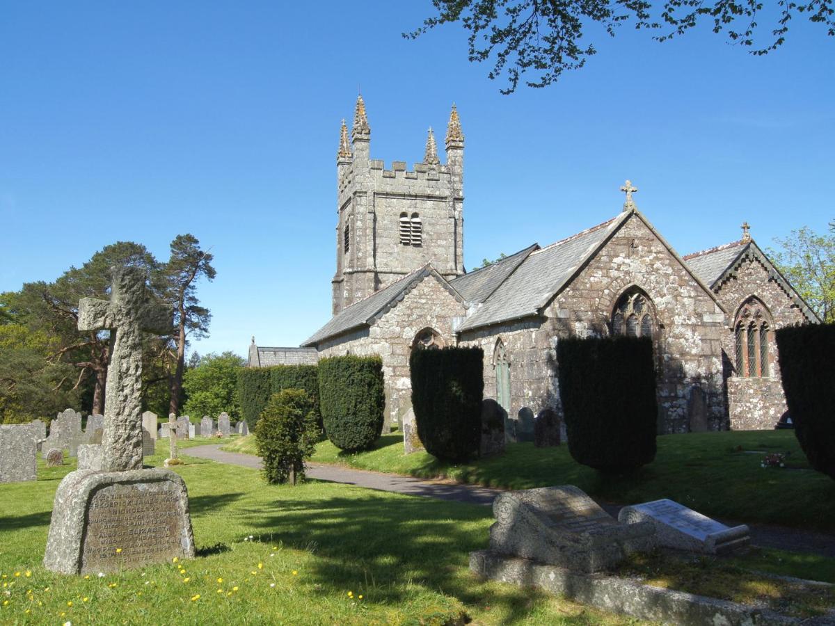 Townend Barn Villa Lydford Bagian luar foto